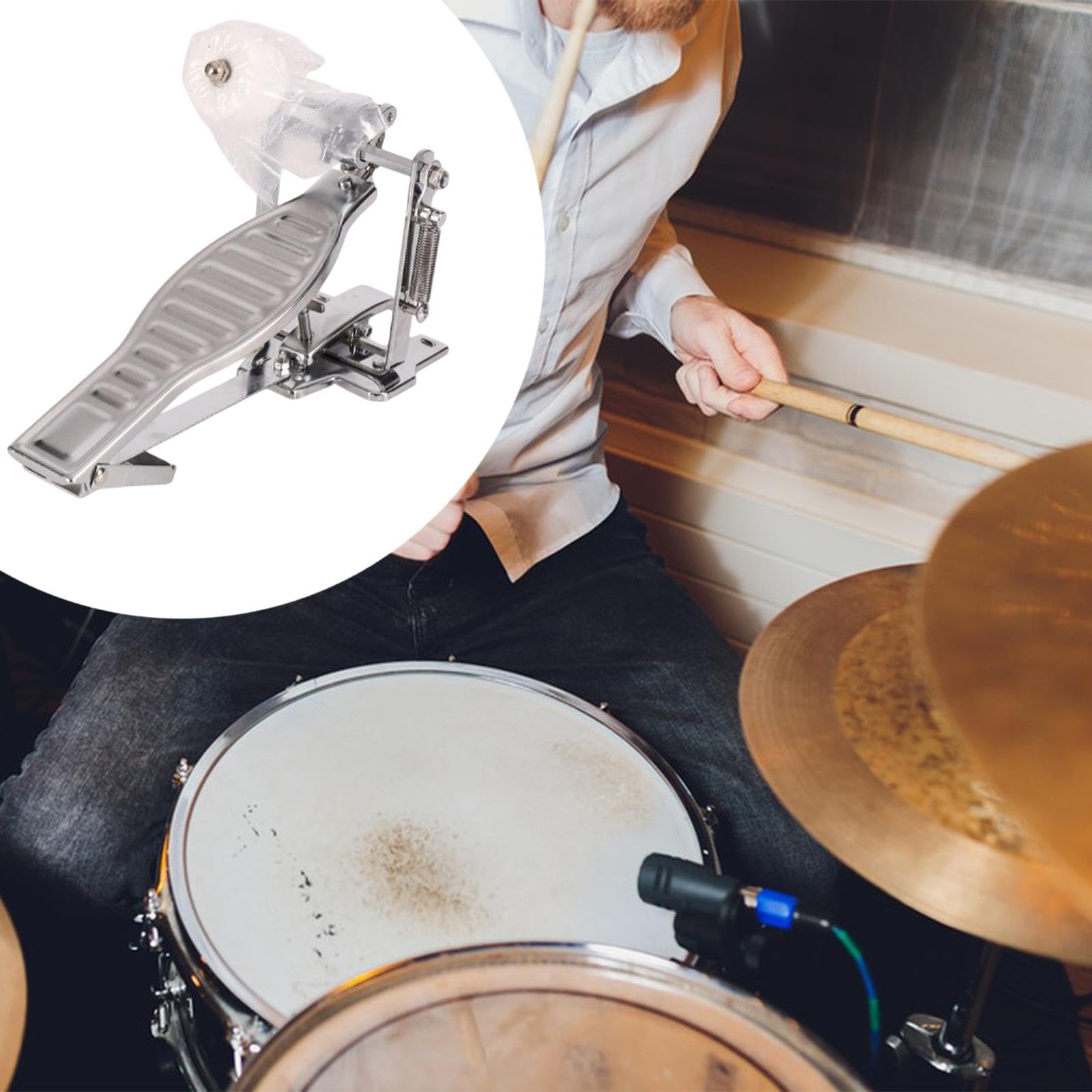 Amazon | Simhoa Single Bass Drum Pedalシングルチェーンキック
